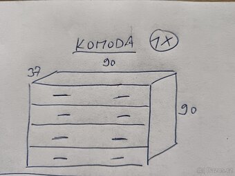 Nábytek z lamina - obývák / pracovna / dětský pokoj - 9