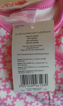 Dupačky pro novorozeně Cherokee (set 3 ks) - 9