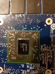 Nefunkční karty z ntb Dell AMD Firepr 6970M,Firepro m6600 - 9