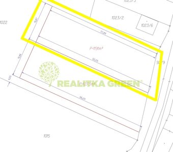Prodej stavebního pozemku v obci Ostrata, okres Zlín, CP 1.1 - 9