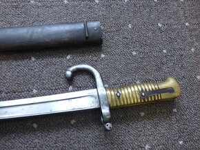 Šavlový bajonet / bodák Chassepot M1866 - 9
