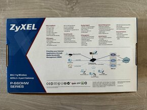 PRODÁM FUNKČNÍ MODEM ZYXEL P-660HW, Cena 199,- Kč - 9