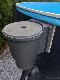Bazén GRE 5m x 1,22 m antracit - 9