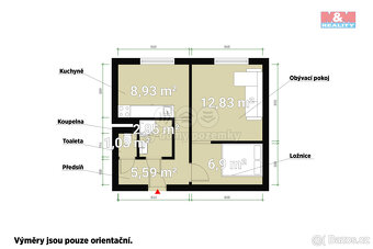 Prodej bytu 1+1, 39 m², Plzeň, ul. Manětínská - 9