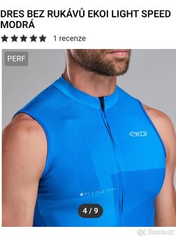 Cyklodres letní pánský+ cyklodres bez rukávu - 9