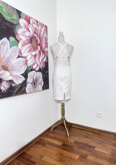 Džínové letní šaty Versace - 9