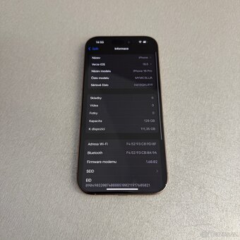iPhone 16 Pro 128GB, 100% baterie, jako nový - 9
