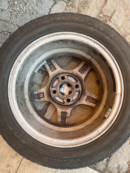 ALU kola s letními pneu 185/55, R14 - 9