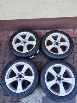 Originál ALU kola MERCEDES s pneu MICHELIN - 9