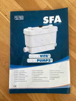 Sanivite FSA sanitární čerpadlo prečerpávačka - 9