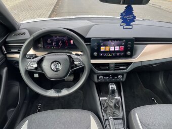 ŠKODA SCALA 1.5TSI 110kw, ZÁRUKA, NAJETO 8tis.KM, DSG - 9