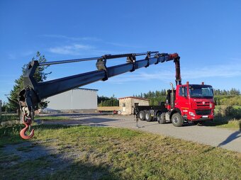 TATRA Phoenix 8x6 - nosič kontejnerů + SILNÁ hydraul. ruka - 9