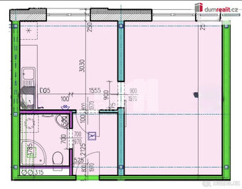 Kompletně vybavený byt 1+1, 34m2 - 9