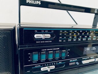 Radiomagnetofon Philips D 8478, rok 1988 - 9