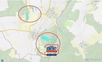 Lesní pozemky v lokalitě Tisek, okre Benešov, ev.č. VŠ-7742 - 9