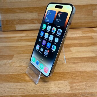 iPhone 14 Pro 128GB, zlatý (12 měsíců záruka) - 9