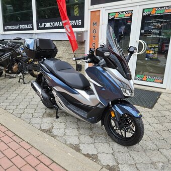 Honda Forza 300 ABS, 1. majitel, ČR, 1x kufr Honda,Cebia - 9