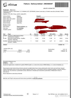SuperDrive GS850-X herní volant - 9