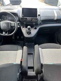 Citroen Berlingo 1,5 HDi PROFI+, 96kw, 2022, 56k km Záruka - 9