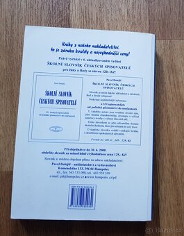 Prodám učebnici Školní slovník světových spisovatelů - 9