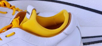 SENZAČNÍ KOŽENÉ BOTASKY S PONOŽKOVÝM LEMEM - SHABBIES - vel. - 9