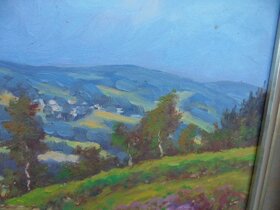 OBRAZ OLEJ NA KARTONU-JAROSLAV KASTNER - 9