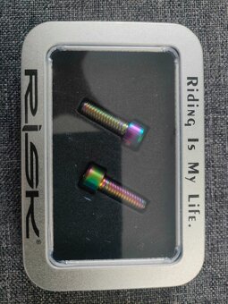 Duhové (Rainbow) šrouby a komponenty na kola - 9
