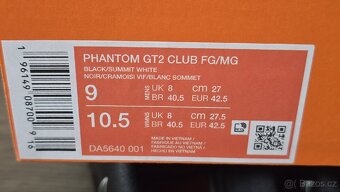 Nike kopačky phantom  42,5eu - 9