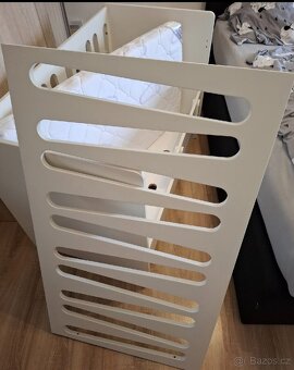 Rostoucí postýlka Melmen s matrací - 9