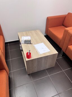 Prodám 4x křesílka v pěkném stavu včetně konferenciho stolku - 9