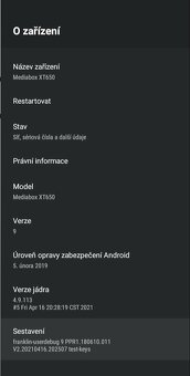 DVB-T2 HEVC + 4K multimediální centrum Tesla Mediabox XT650 - 9