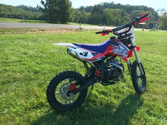 Pitbike By Apollo Jaguar 125cc 17/14 E-Start Červená - 9