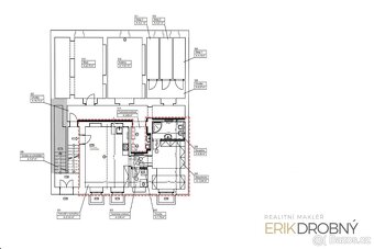 Pronájem komerčních prostor, 44 m2, Pardubice – Jindřišská. - 9