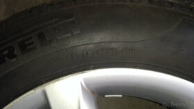 orig.AUDI alukola 16"+letní pneu Pireli 205/60/16 - 9