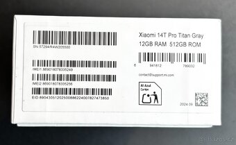 Xiaomi 14T Pro / 12 + 512 / Top STAV / V záruce do 1/2027. - 9