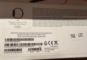 Apple Watch SE 2 generace GPS 44 mm Cellular (2023) - 9