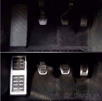 Sportove pedale - naslapy na pedale z nerezu s opierkou - 9