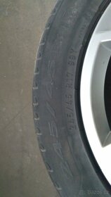 alukola orig Audi 17"+letní gumy Bridg.+Pirelli - 9