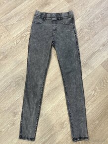 Dívčí kalhoty H&M,rifle,mikina 146,152 - 9