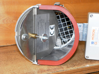Komínový ventilátor, posilovač tahu s regulátorem tahu - 9