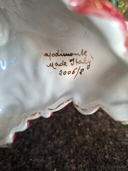 Starožitná porcelánová mísa CAPODIMONTE - 9