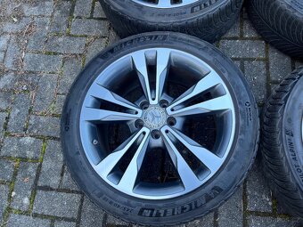 Origo. Alu Mercedes C 5x112 Zimní Michelin 18" Dvourozměrov - 9