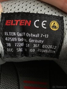 Pracovní boty Elten Impulse vel.38 Nové - 9