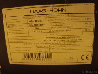 Krbová kamna haas sohn - 9