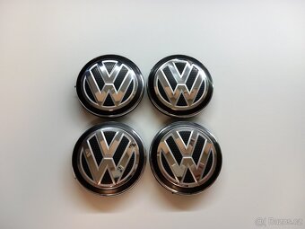 Středové krytky Vw, 65x56mm, logo struktura - 9