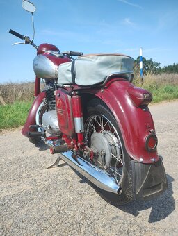 Původní jawa kývačka 250/353 1957 po kompletní renovaci - 9