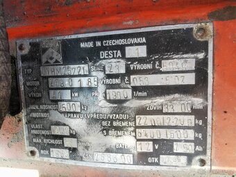 DESTA DVHM 2522 L, VZV, ještěrka - 9