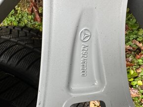 Alu kola mercedes gle gl r19 zimní sada top stav - 9