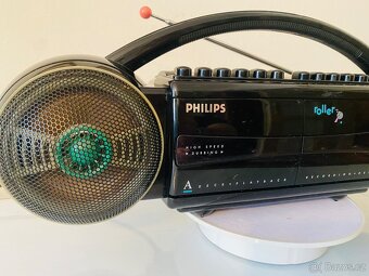 Radiomagnetofon/boombox Philips D 8038, rok 1988 - 9