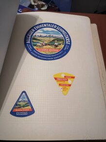 Sbírka etiket ze sýrů - 9